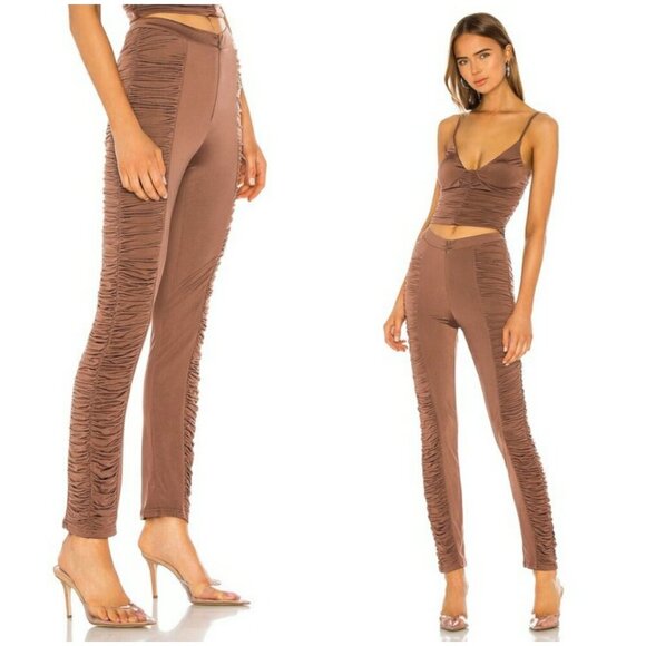 💕I.AM.GIA💕 Estella Pant ~ Chocolate Brown XL NWT - Picture 1 of 16